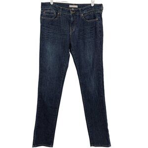 Denim Box Women's Slim Leg Mid Rise Blue Stretch Denim Jeans Size 15 (32x31)